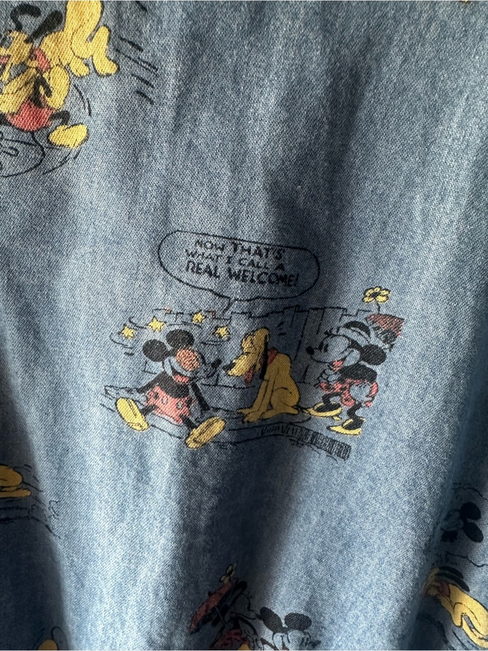 Disney Store Asia Mickey and Friends chambray dress - Picture 5 of 7